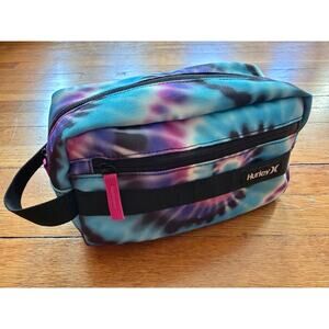 HURLEY Tie-Dye Mens Toiletry Travel Bag